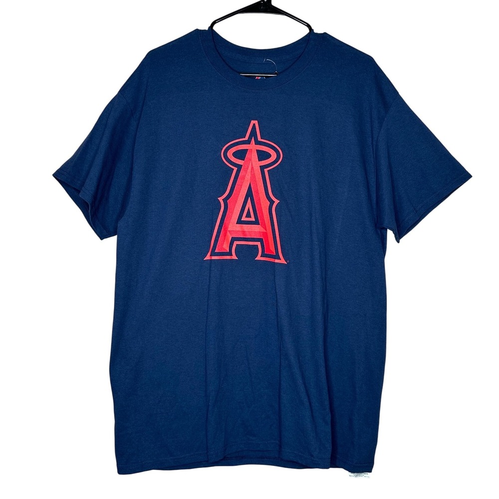 Majestic Los Angeles Angels J-Up #8 Baseball T-Shirt MLB‎ Men's Large NWT